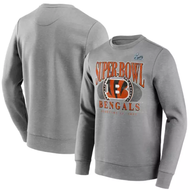 Cincinnati Bengals Men's Sweatshirt (Size 2XL) NFL AFC Champions Top - New