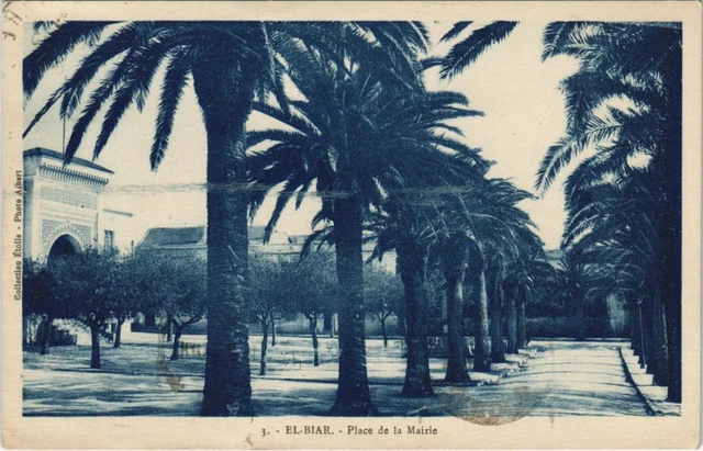 CPA AK EL-BIAR Place de la Mairie ALGERIE (1088828)
