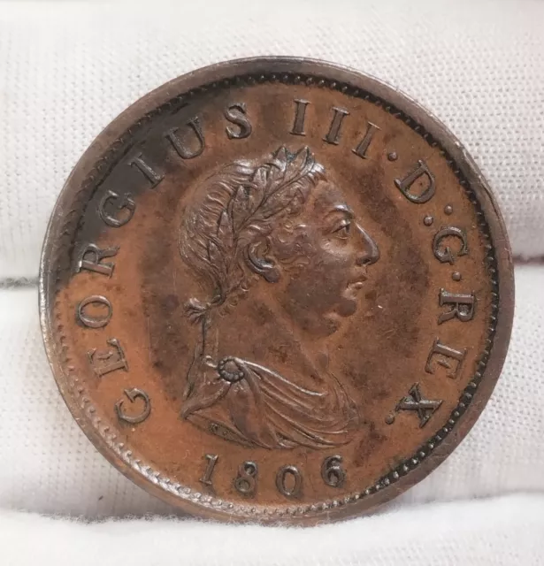 George III Penny 1806. High Grade Coin.