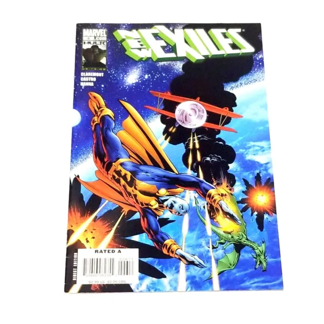 New Exiles Comic 6 Cover A First Print 2008 Claremont Castro Hanna New board/bag