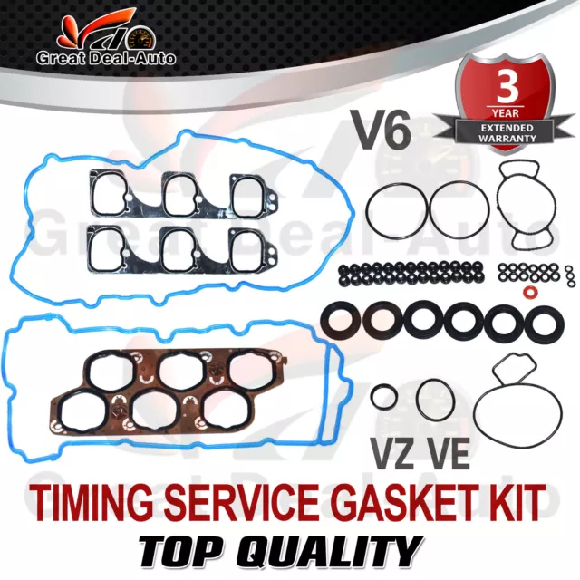 Rocker Cover Manifold Gasket Kit for HOLDEN COMMODORE VZ VE ALLOYTEC 3.6L V6