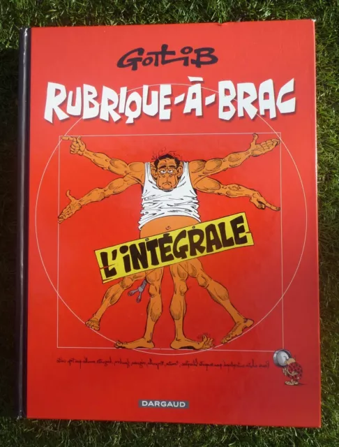 RUBRIQUE A BRAC : L'INTEGRALE ( 2010 ) en TBE ( GOTLIB )