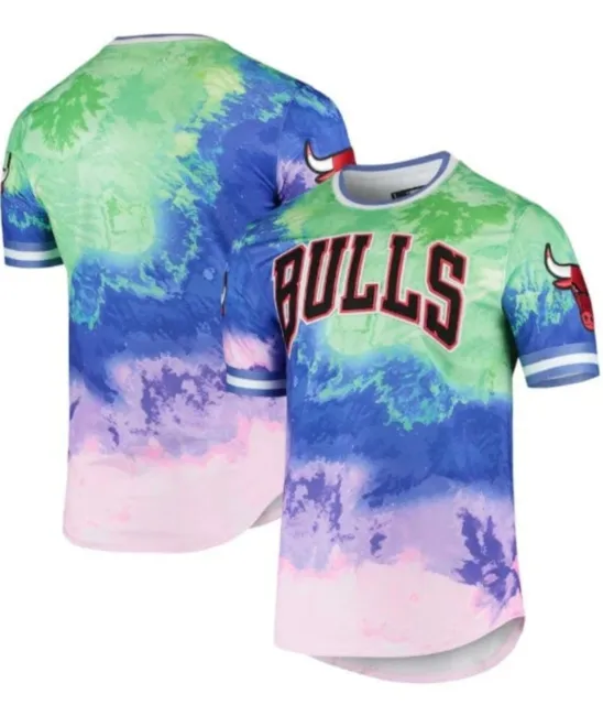 Pro Standard NBA Chicago Bulls Dip Dye Men's T-Shirt (MULTI) BCB152473 - New