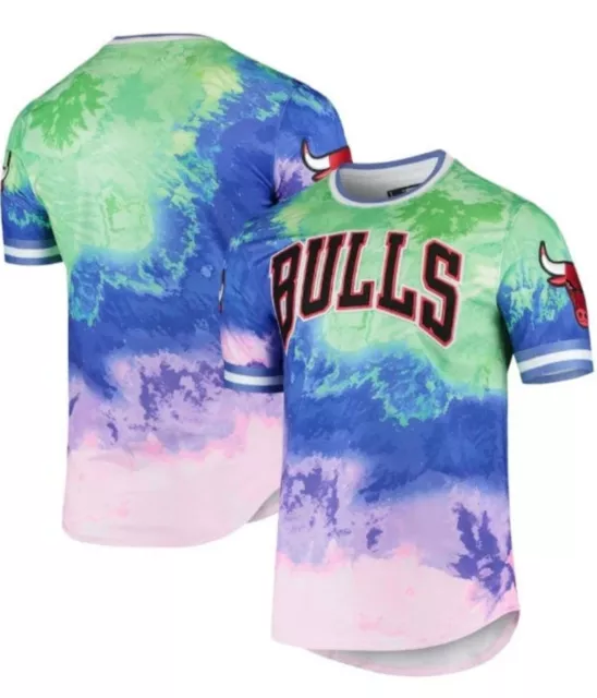 Pro Standard NBA Chicago Bulls Dip Dye Men's T-Shirt (MULTI) BCB152473 - New
