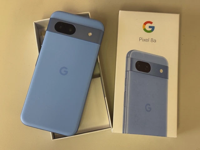 GOOGLE PIXEL 8A 128gb Unlocked - Bay Blue (Excellent) $488.11