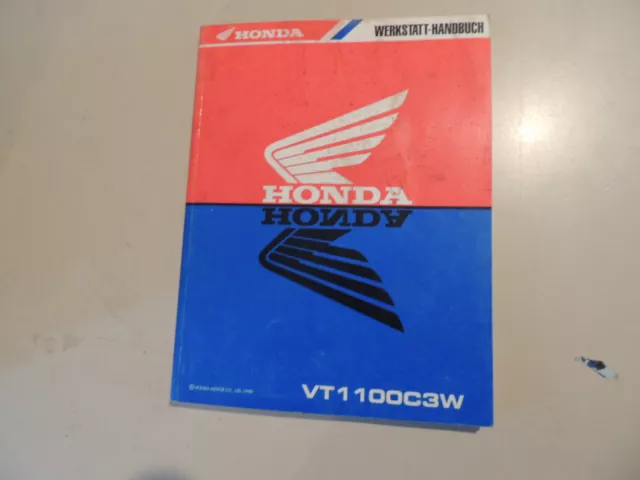 Werkstatthandbuch HONDA VT 1100 C3 Shadow AERO 1998 Reparaturanleitung