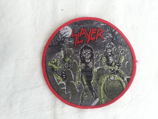 BEAU PATCH ÉCUSSON Original Des Années 80 Slayer EUR 29,99 - FR