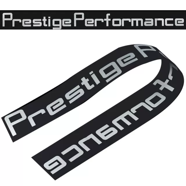 Prestige Performance Graphic Front Windshield Decal Vinyl Car Sport Sticker*w DS