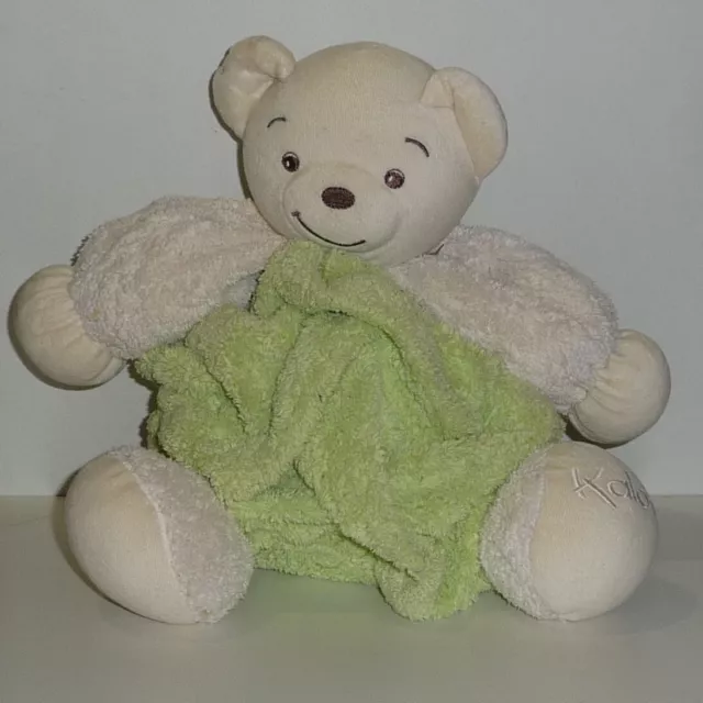 Doudou Ours Kaloo - Collection Plume vert