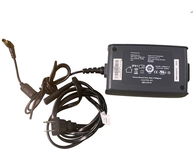 Genuine Original OEM Respironics IPX1 Power Supply Adapter AA24750L 12v-4.16a