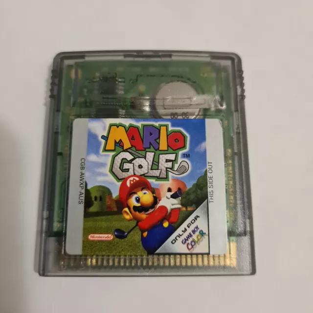 Mario Golf Nintendo Game Boy Color Cartridge Only Tested & Working