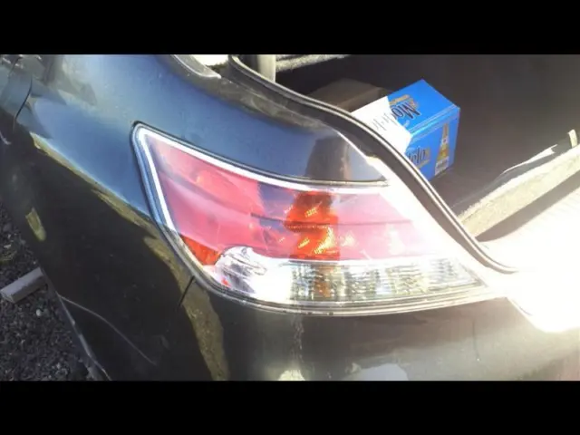 Used Left Tail Light Assembly fits  2012 Acura Tl Left Grade B