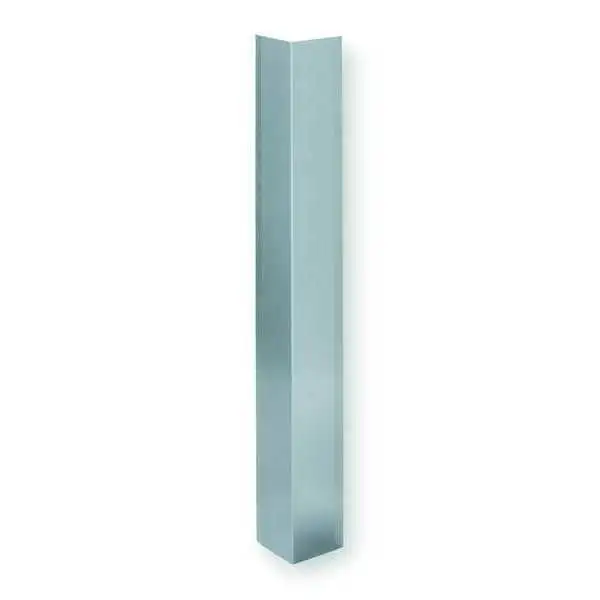 ROCKWOOD Corner Guard, Stainless Steel, Square, HD290.32D 304 1.5"x1.5"x96