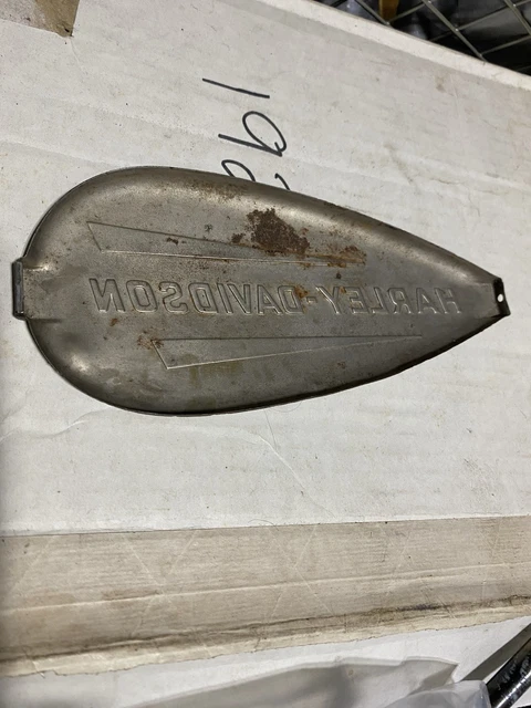 ORIGINAL HARLEY DAVIDSON Gas Tank Emblem 40-46 Knucklehead Flathead ...