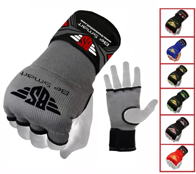 Be Smart Inner Hand Wraps Gloves Boxing Fist Padded Bandages MMA Gel Strap Mitts