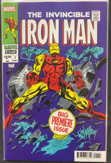 Invincible Iron Man #1 Facsimile Edition Marvel 2023 VF/NM Comics