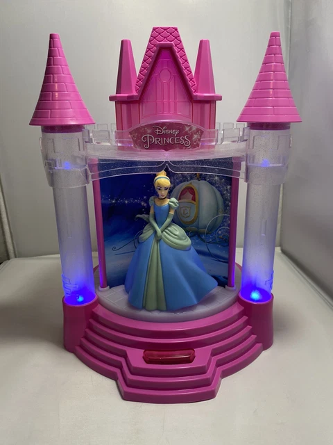 Disney Princess Electronic Singing Castle Cinderella Belle Ariel Light up Quotes