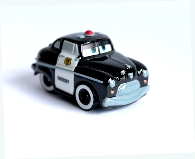 Disney Pixar Cars Diecast Mini Racers Sheriff New Without The Packaging Save 8%