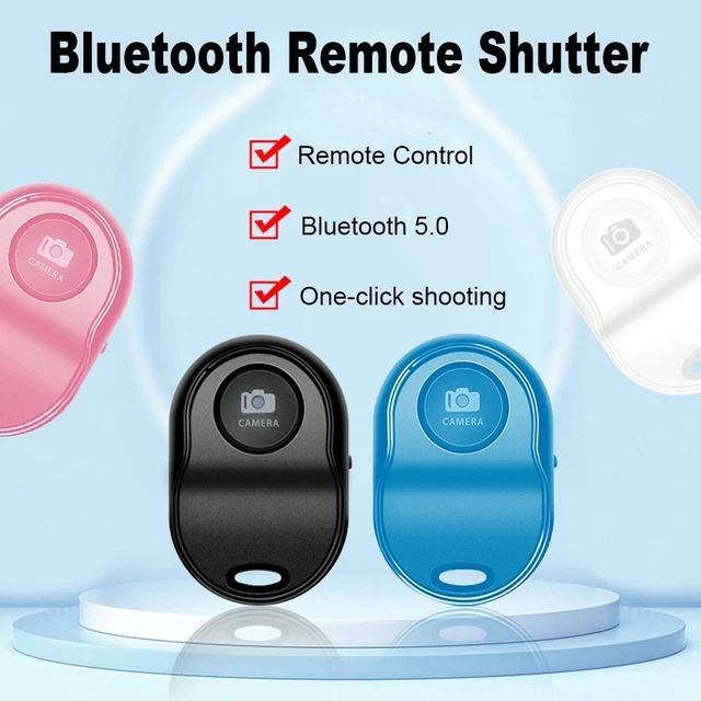 Phone Page Turning Self-Timer Bluetooth Shutter Release Button Remote Control