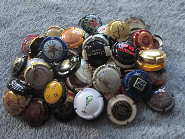 Lot De 100 Capsules De Champagne Differentes
