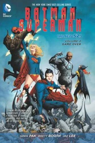 Batman/Superman Vol. 2: Game Over (The New 52) - Hardcover - VERY GOOD