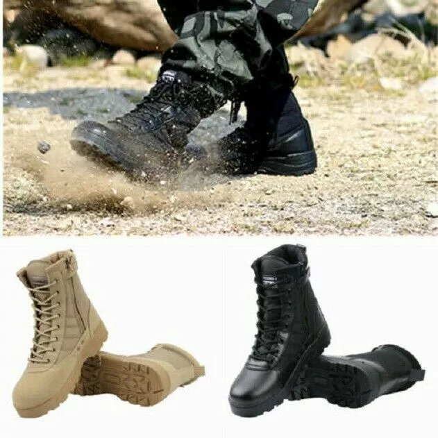Army Boots Kampfstiefel Wüstenstiefel Einsatzstiefel Armeestiefel Desert Schuhe