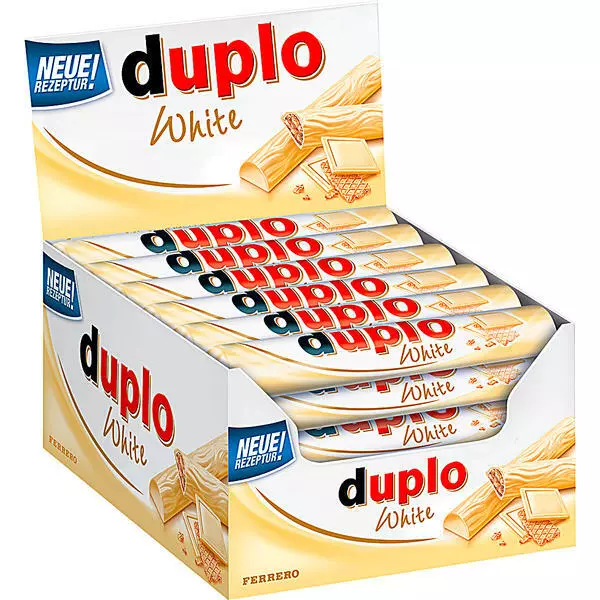 Ferrero Duplo White Einzelriegel, 40x18.2g  Riegel