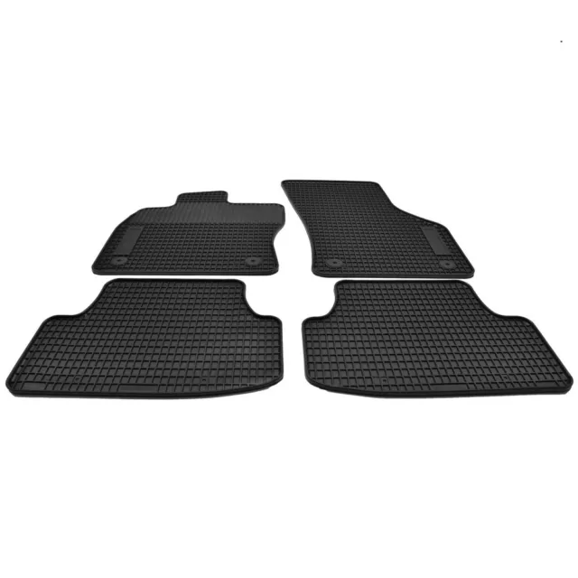 Tapis en caoutchouc + kit bac de coffre en caoutchouc pour VW Golf 7 VII hayon incliné année de construction 2012 RKK 3