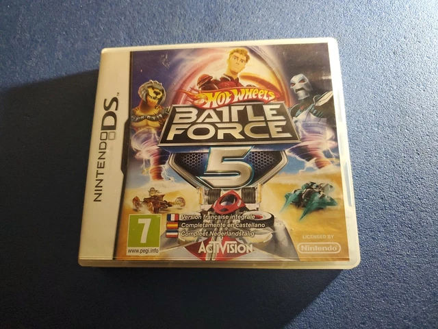 Jeu Wii HOT WHEELS BATTLE FORCE 5 - Avec La Notice, En Très Bon état