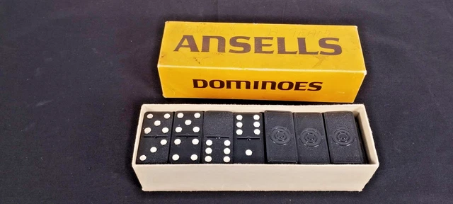 Boîte De Jeux Estrela Années 60 – Compendium Dominos Bois – Jeu Rétro Brésilien