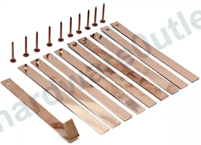 Copper ROOFING STRIPS & COPPER NAILS Roofing Tingle Slate Guillotine Cut