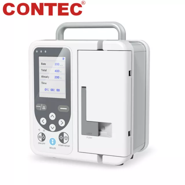 CONTEC SP750 Volumetric Infusion Pump IV Fluid Control Syringe Pump, Alarm, LCD