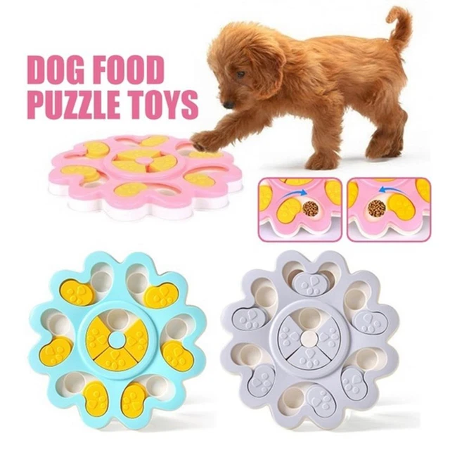 Slow Feeding Feeder Training Treat Dog Bowl Dog Puzzle Toys Pet Food Dispenser