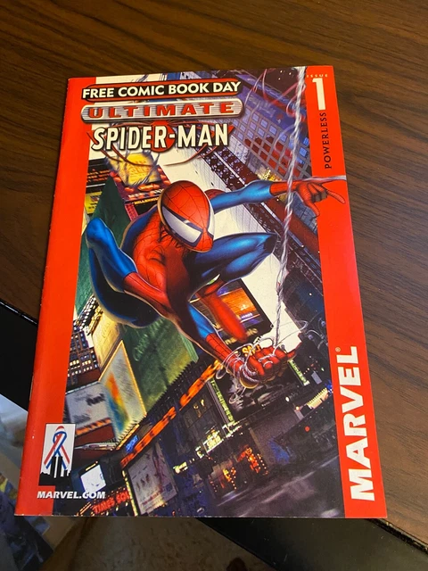 Ultimate Spider-Man FCBD #1 2002 Marvel Comics Powerless Free Comic Book Day