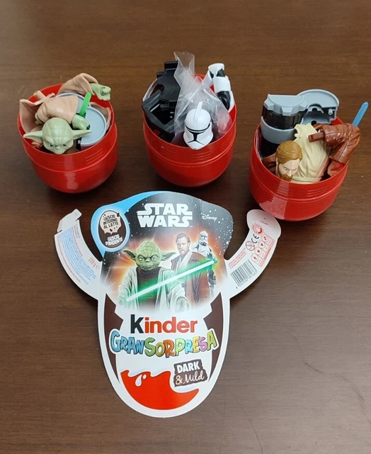 Collection Complète Maxi Figurines Kinder Star Wars 2022 | Série Neuve à Collectionner