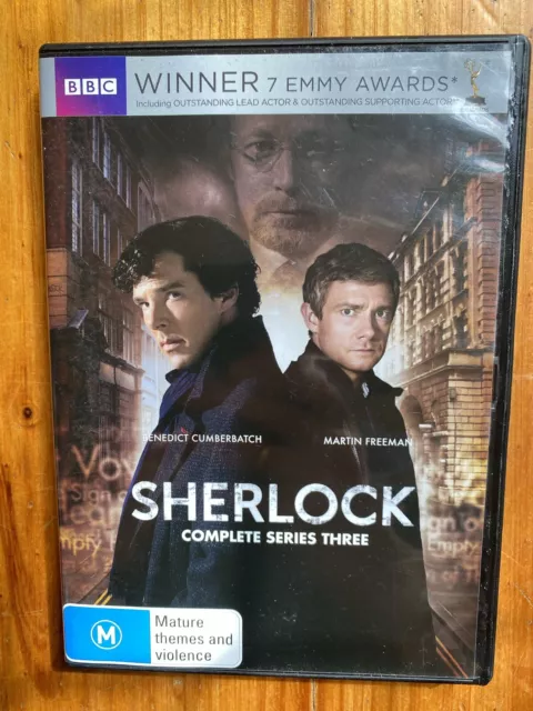 Sherlock - Series 3 DVD (R4, 2014, 2-Disc Set)