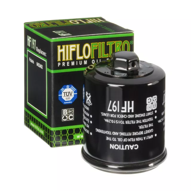 Filtro Aceite Hiflofiltro HF197 PGO 125/150 Bugster