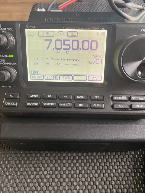 ICOM IC-7100 HF/VHF/UHF Transceiver £676.78 - PicClick UK