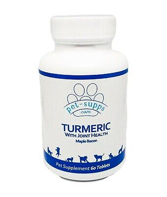 Turmeric with Joint Health Chews for Dogs, 60 Chewable Tablets