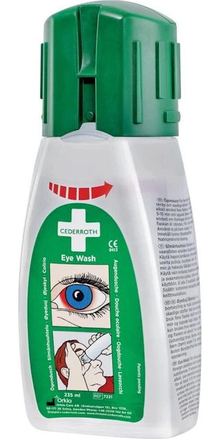 Cederroth Augendusche im Taschenformat 235ml