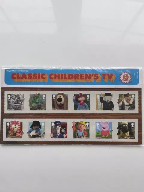 GB 2014 Classic Children's TV Presentation Pack #493 Complete & Mint