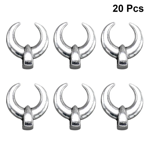 charm pendant 100 stücke Legierung Ox Hörner Anhänger Charme DIY Schmu