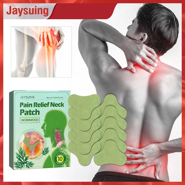 10pcs Muscle Sprain Medicine Sticker Portable Wormwood Convenient Body Massage F