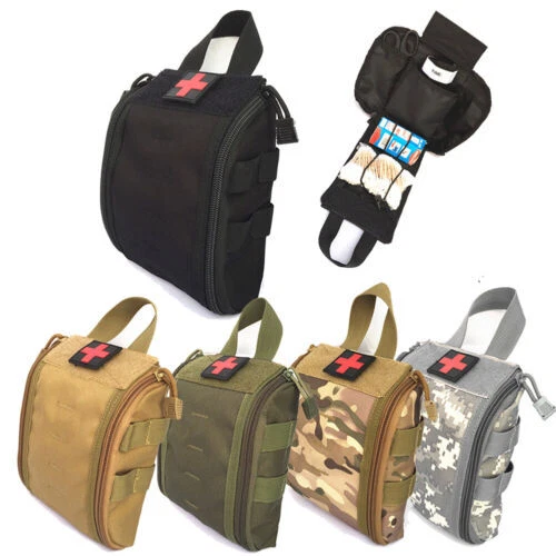 Tactical Medical Molle Pouch Military Emergency First Aid EMT Bag Waist Pack