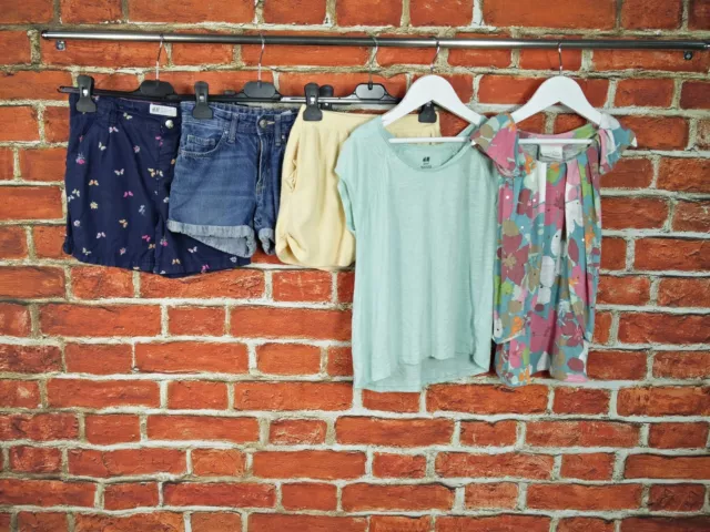 Girls Bundle Age 8-9 Years H&M Zara Next Etc Shorts Tops Denim Summer Set 134Cm