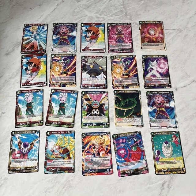 DRAGON BALL Z Cards Bundle X20 Cards EUR 5,81 - PicClick FR