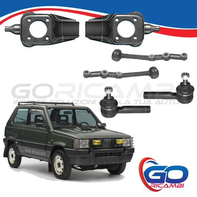 KIT 6pz. SOSPENSIONI FIAT PANDA 141 86->03 2 BRACCI 2 MONTANTI 2 - Foto 13