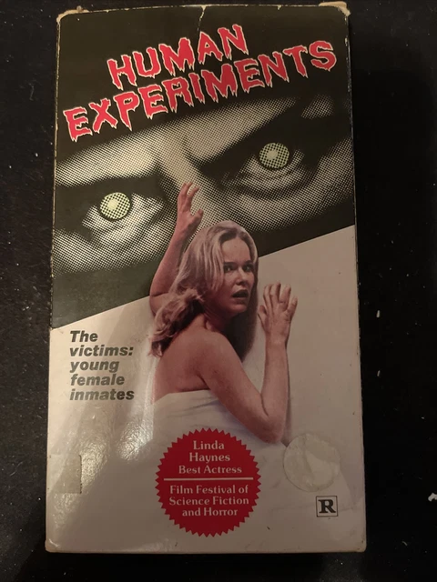HUMAN EXPERIMENTS VHS Video cult classic 80s sci-fi horror VidAmerica ...