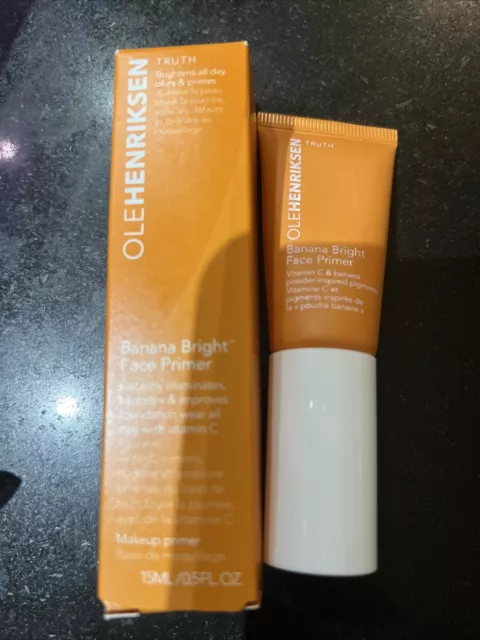 Ole Henriksen Banana Bright Face Promer Brand New Boxed 15ml