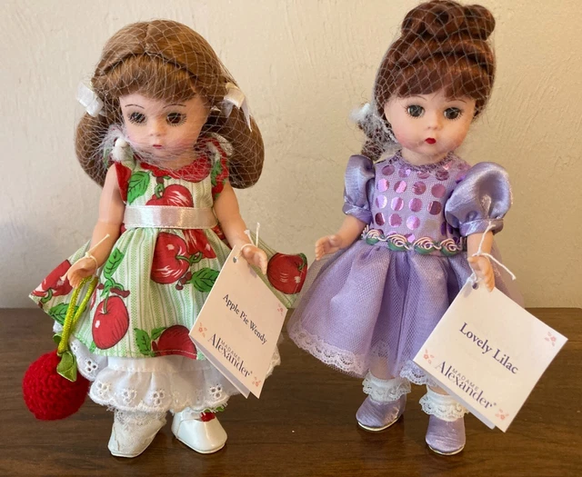 Madame Alexander "Apple Pie Wendy" & "Lovely Lilac"